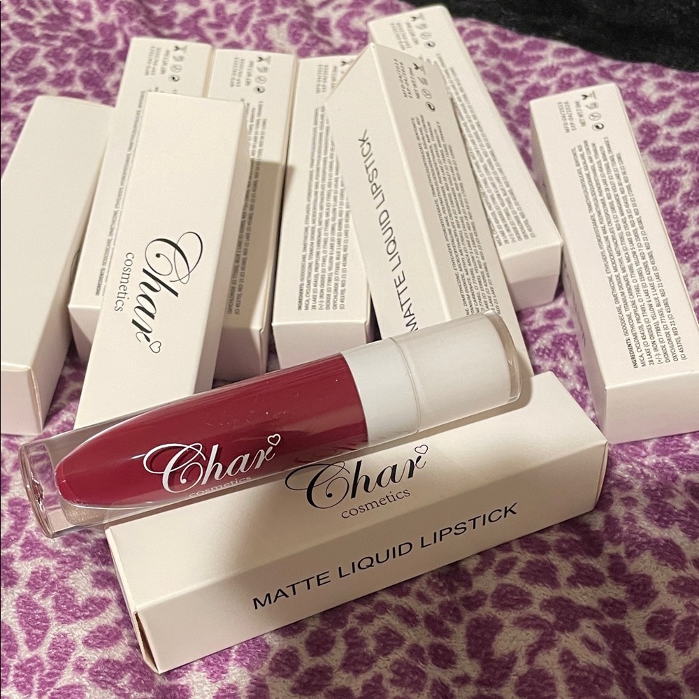 Matte Liquid Lipstick - Bold Red